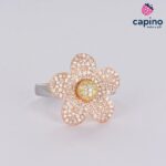 Anillo de plata flor Donato 4