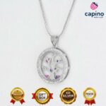 Collar Árbol de la vida de plata Olga 4