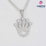 Collar corona de plata Pina 2