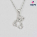 Collar oso de plata Carolina 2