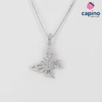 Collar mariposa de plata Chiara 2