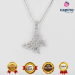 Collar mariposa de plata Chiara 5