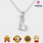 Collar perro de plata Angelica 5