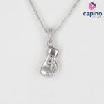 Collar guante de boxeo de plata Annamaria 3