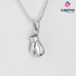 Collar guante de boxeo de plata Annamaria 4