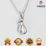 Collar guante de boxeo de plata Annamaria 6