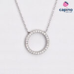 Collar anillo de plata Parma 4