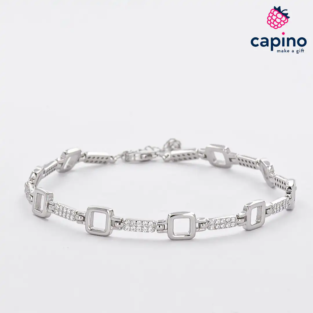 Pulsera de plata Priscilla