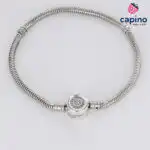 Pulsera de plata tipo de Pandora Iolanda 4