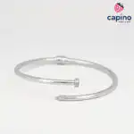 Pulsera de plata clavo Giorgia 2