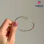 Pulsera de plata clavo Giorgia 5