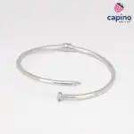 Pulsera de plata clavo Giorgia 6