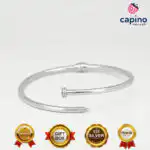 Pulsera de plata clavo Giorgia 7