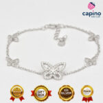 Pulsera de plata mariposa Vittoria 5