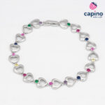 Pulsera de plata corazón Gelsomina 2