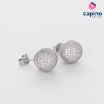 Pendientes pelotas de plata Albina 2