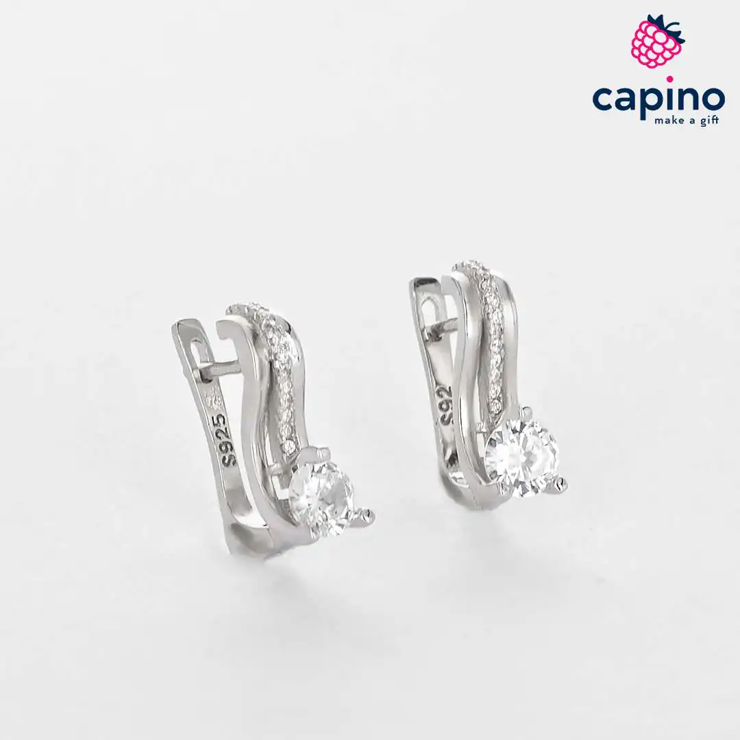 Pendientes de plata Natalia