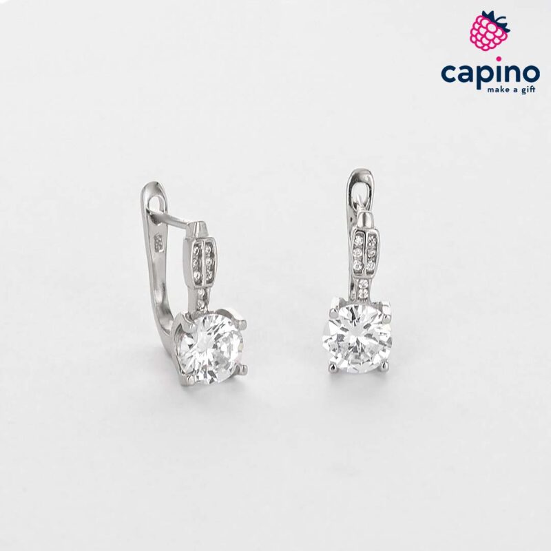 Pendientes de plata Flavia 1
