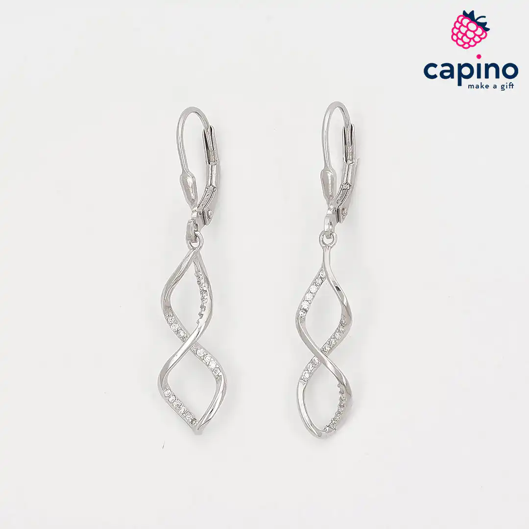 Pendientes de plata Panfilo