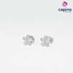 Pendientes margaritas de plata Monica 2