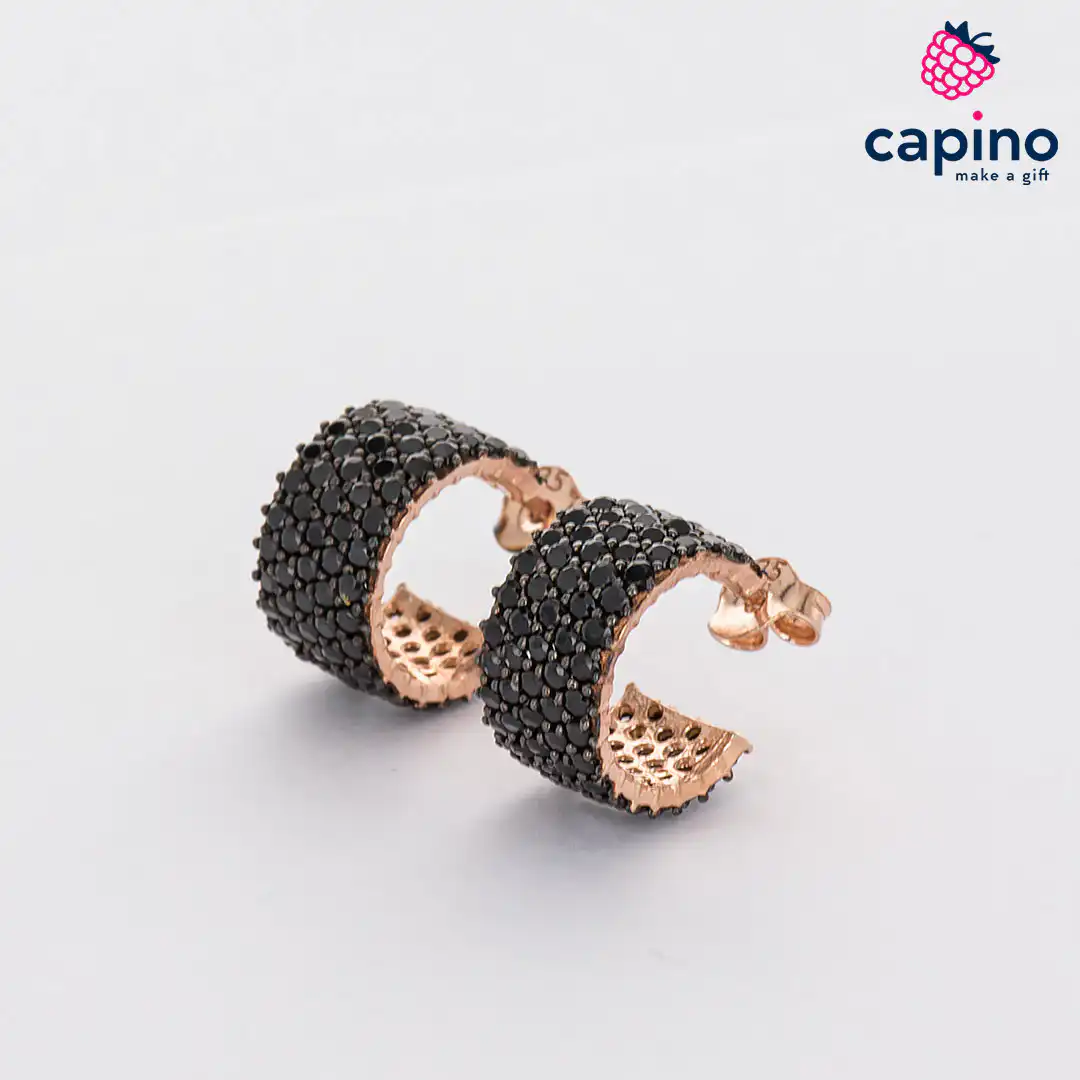 Pendientes aros de plata Sylvia