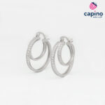 Pendientes aros de plata Adele 2