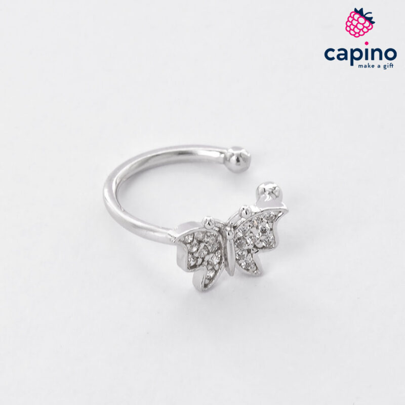Pendientes mariposa de plata Simonetta 1