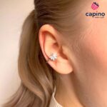 Pendientes mariposa de plata Simonetta 3