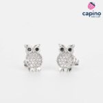 Pendientes búho de plata Luciana 5
