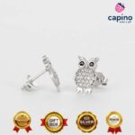 Pendientes búho de plata Luciana 6