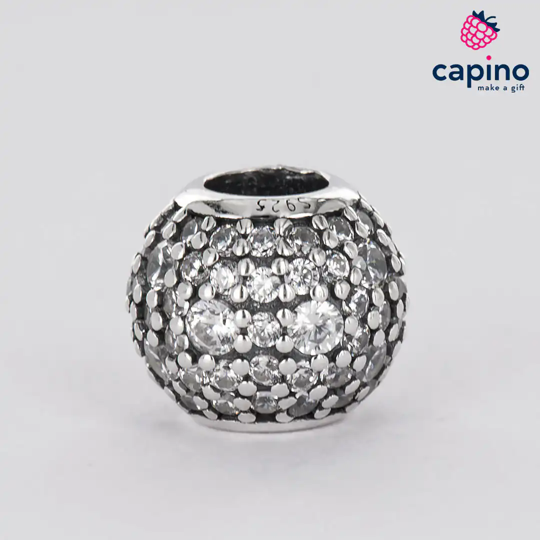 Charm de plata Jade