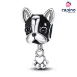 Charm Bulldog francés de plata Roxy 2