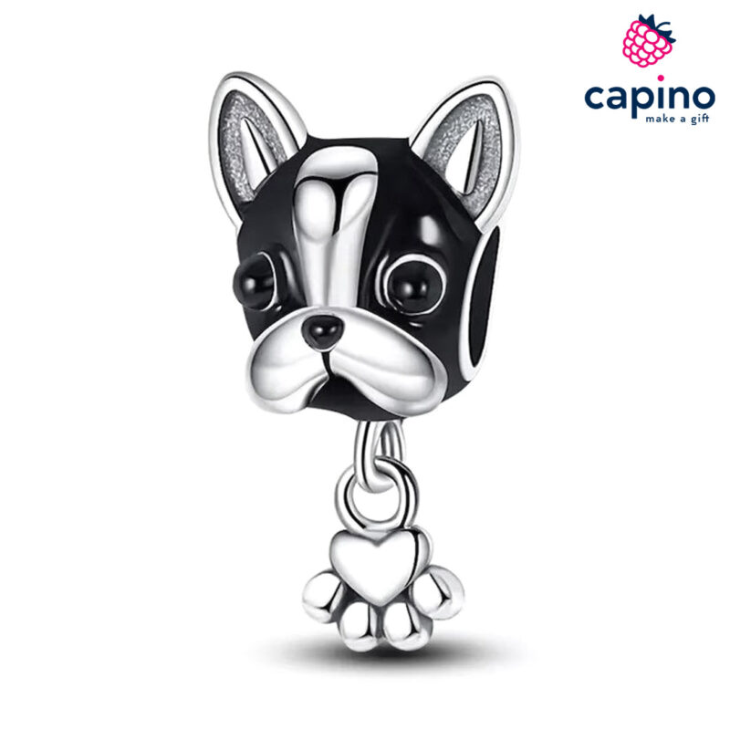 Charm Bulldog francés de plata Roxy 1
