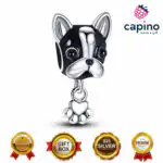 Charm Bulldog francés de plata Roxy 3
