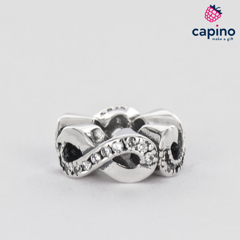 Charm infinidad de plata Penny 1