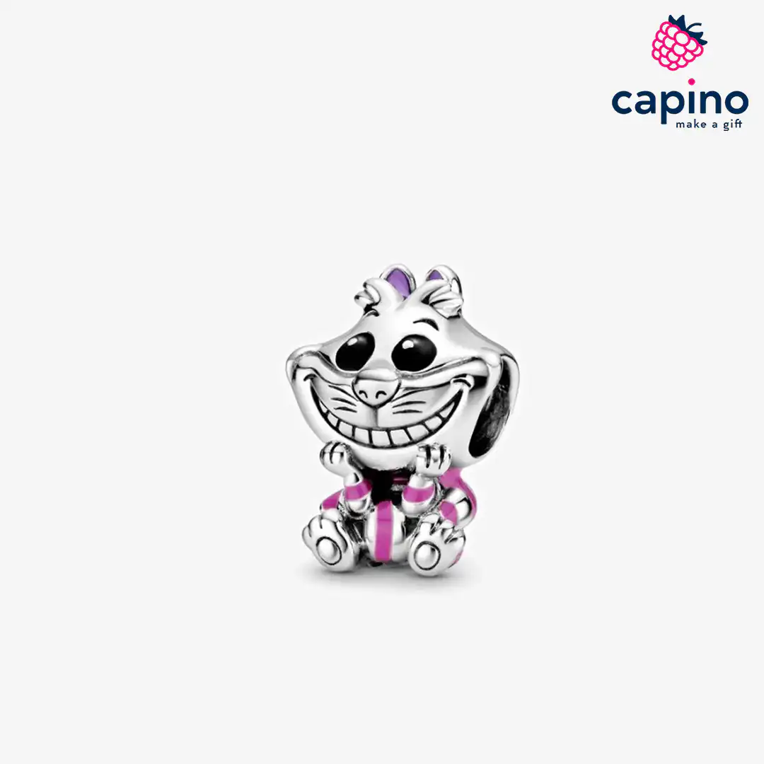 Charm gato de plata Gracie