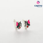 Pendientes para niñas Tom y Jerry de plata Penny 2