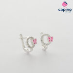 Pendientes para niñas mariposa de plata Olive 4