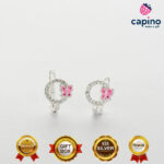 Pendientes para niñas mariposa de plata Olive 5