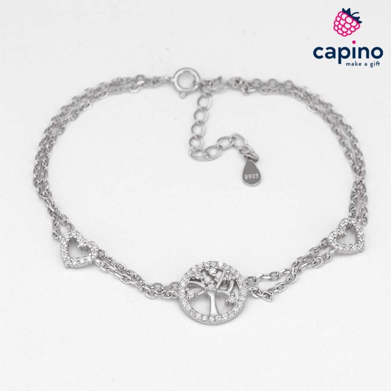 Pulsera de plata Árbol de la vida Antonella
