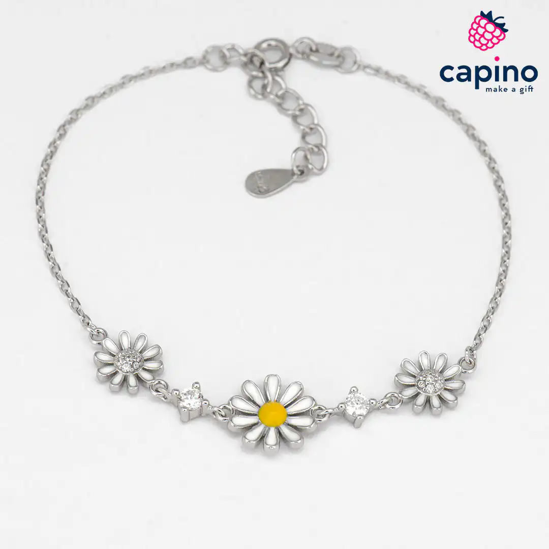 Pulsera de plata Eva