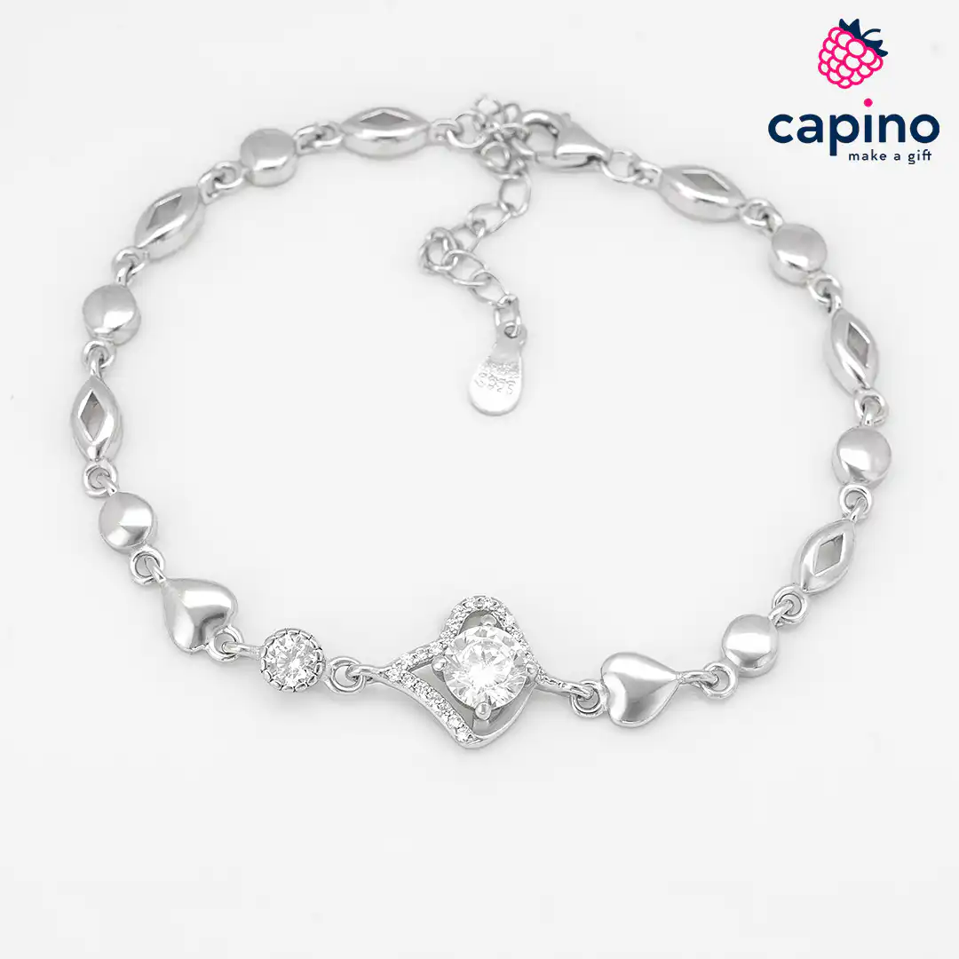 Pulsera de plata Tina