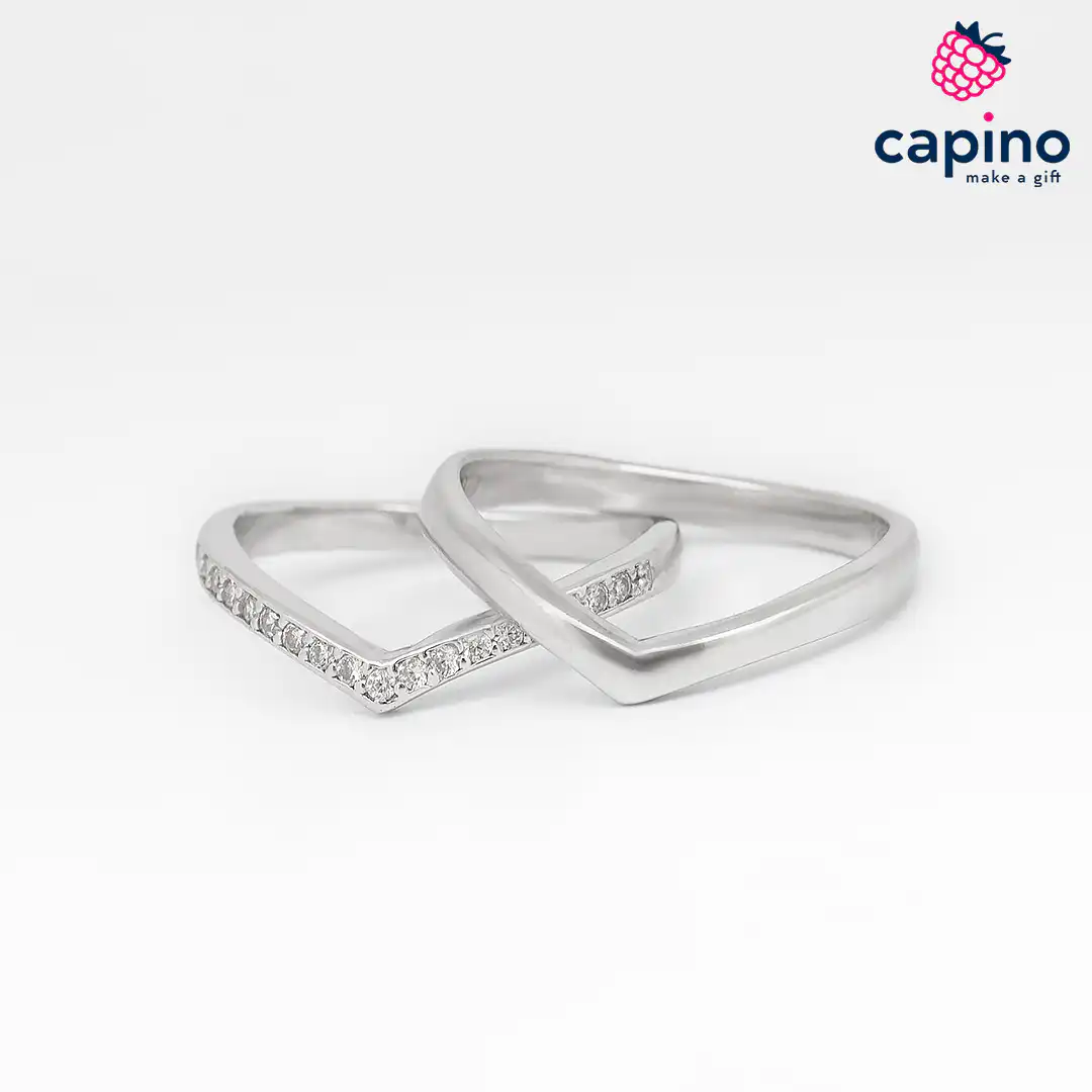 Anillo de plata doble Pompeo