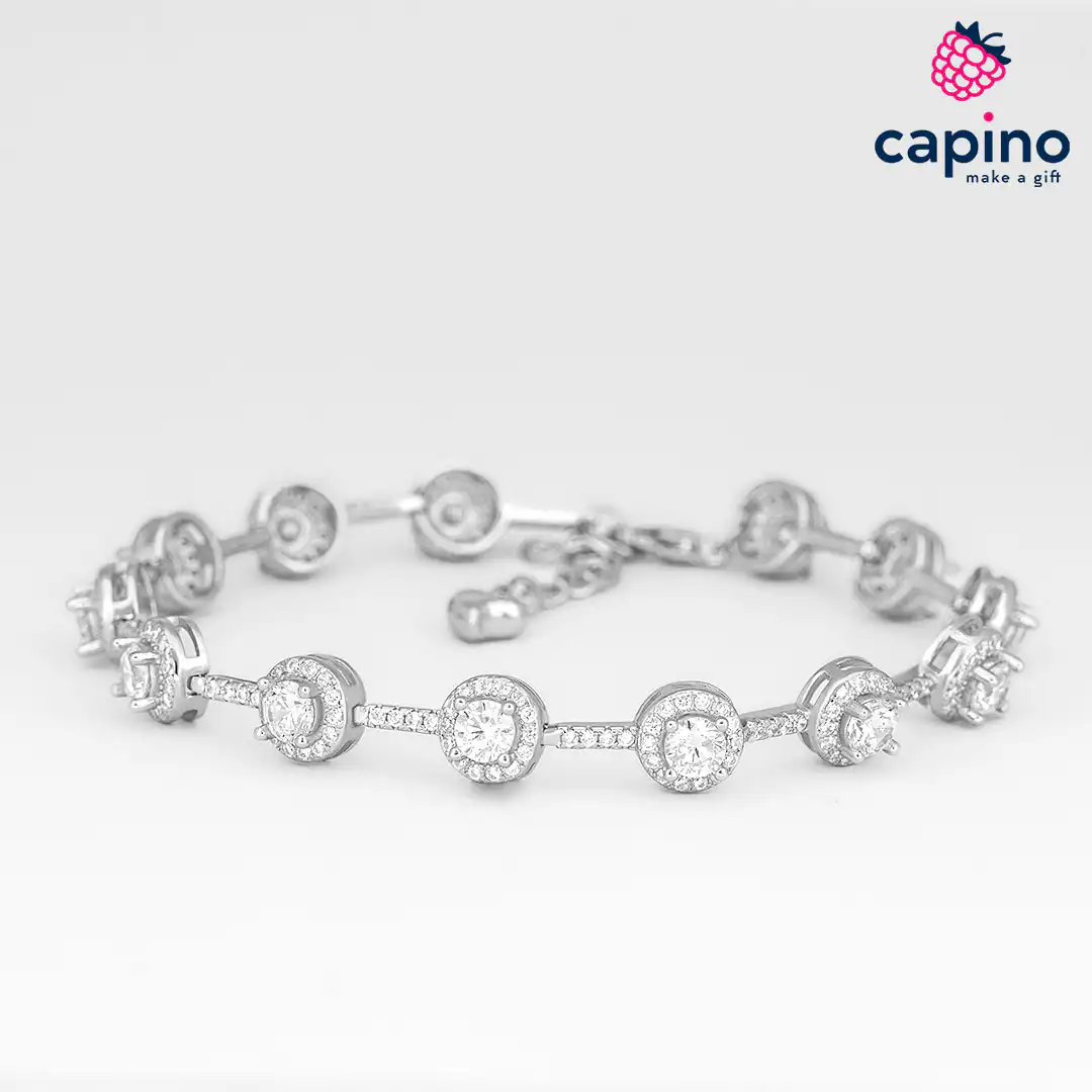 Pulsera de plata Giada