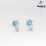 Pendientes de plata Rolando