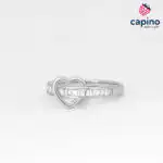 Anillo de plata corazon Roman