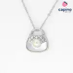 Collar bolso de plata Roberto