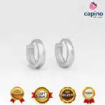 Pendientes aros de plata Ranieri - 1