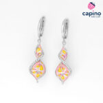 Pendientes de plata Romeo