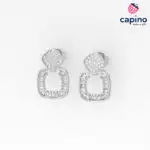 Pendientes de plata Saverio